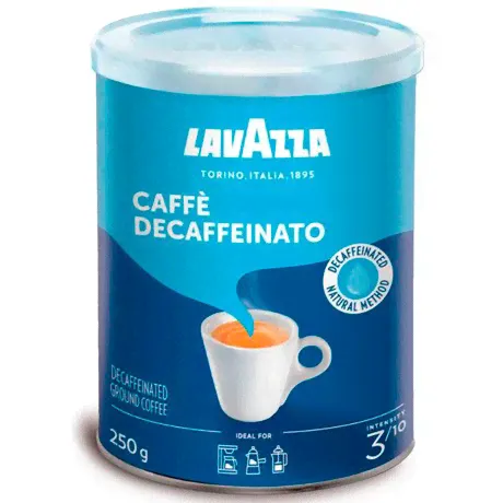 Lavazza Decaffeinato кофе молотый 250 г жб