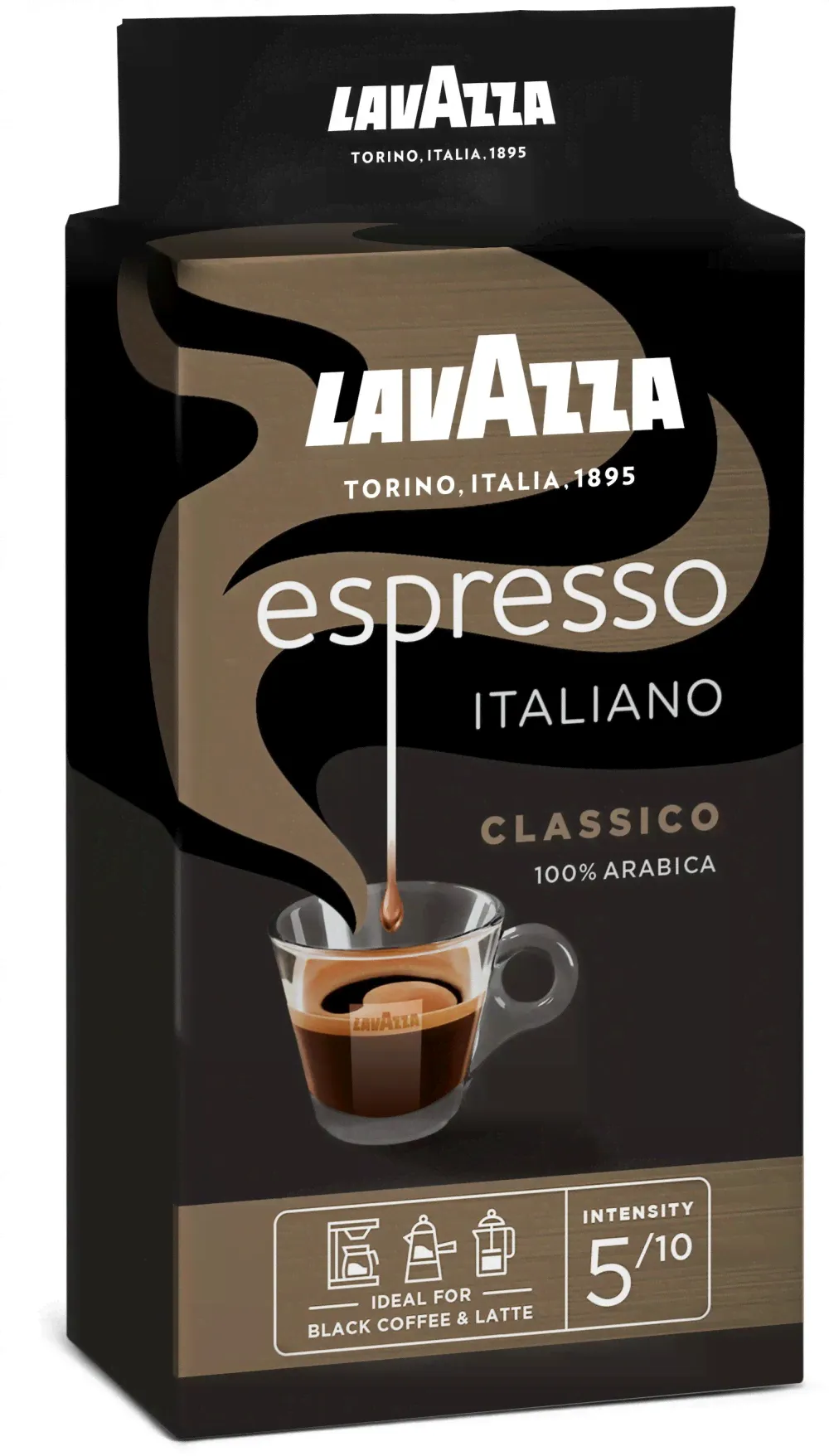 Кофе LAVAZZA Espresso Italiano Classico молотый 250г-0