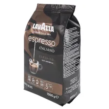 Кофе Lavazza Caffe Espresso натуральный жареный в зернах, 1кг