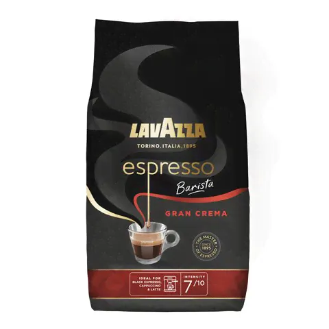 Кофе в зернах LAVAZZA "Barista Gran Crema", 1000 г, 2485-0