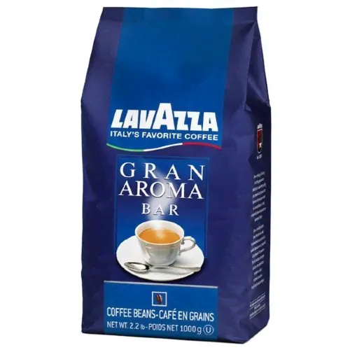 Кофе в зернах Lavazza Gran Aroma Bar 1кг, пачка