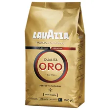 Кофе в зернах Lavazza Qualita Oro арабика 100%, вак/уп 1000 гр