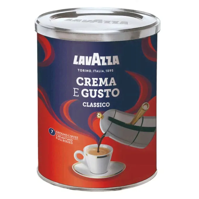 Кофе Lavazza Крема Густо мол. ж/б 250 гр.-0