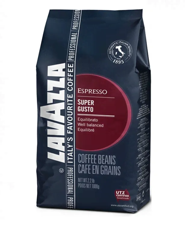 Кофе в зернах Lavazza Super Gusto