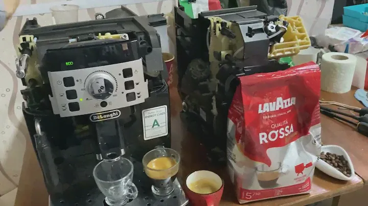 Тест смаку і ваги порції. Lavazza ROSSA на Delonghi Magnifica та Jura Giga X7c.