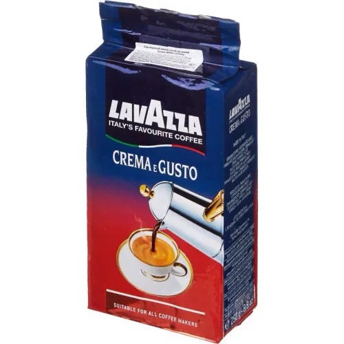 Кофе LAVAZZA Crema e Gusto 250 гр молотый-0