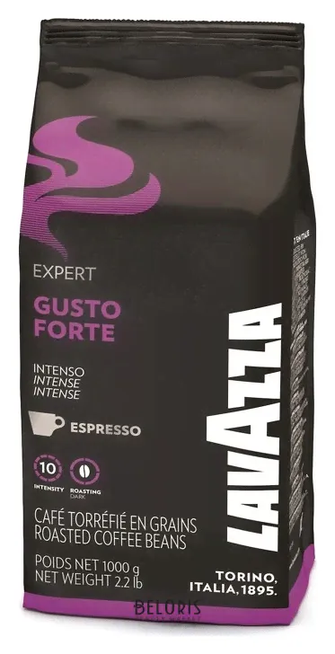 Lavazza Кофе в зернах Lavazza "Gusto Forte Expert", 1000 г, вакуумная упаковка, 2868