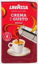 Бакалея Lavazza, "Crema e Gusto" Ricco, Ground Coffee, 250 г