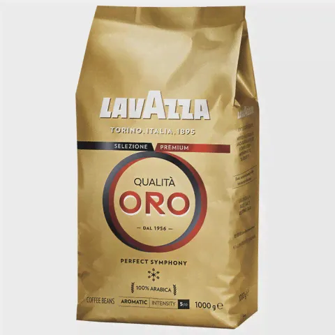Кофе в зернах LAVAZZA "Oro", натуральный, арабика 100%, 1000г