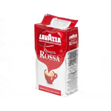Кофе молотый Lavazza Rossa 250гр. (Италия)-0