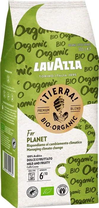 Кофе в зернах Lavazza Tierra Bio-Organic 500г-2