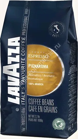 Lavazza Pienaroma, кофе в зернах (1 кг.) 100% Арабика-0