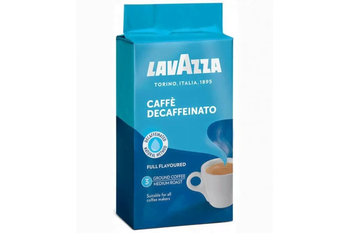 Кофе Lavazza Caffè Decaffeinato молотый без кофеина 250 грамм
