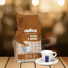 Кофе Lavazza Crema e Aroma натуральный жареный в зернах, 1кг