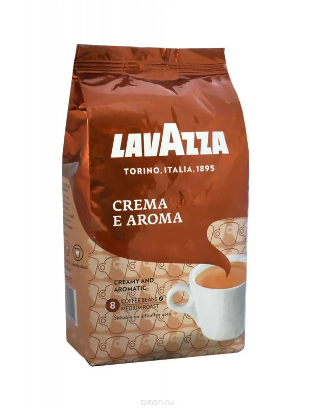 Кофе в зернах Lavazza Крема Арома 1кг