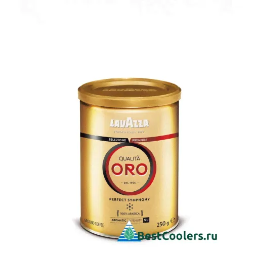 Lavazza Oro, 250г, молотый, банка