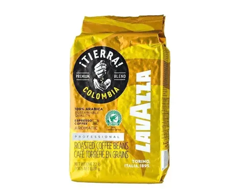 Кофе в зернах LavAzza Tierra Colombia, 1 кг (Лавацца)