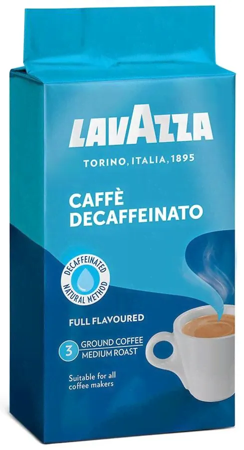 Кофе молотый Lavazza Decaffeinato /без кофеина/ 250г