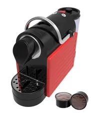 Брилль cafe Капсульная кофемашина JH-01H, капсулы LEP (Lavazza espresso point), красный