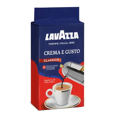 Кофе Lavazza Crema e Gusto Classico молотый, 250г