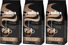 Lavazza Espresso italiano 500 г ЗЕРНО 3 штуки