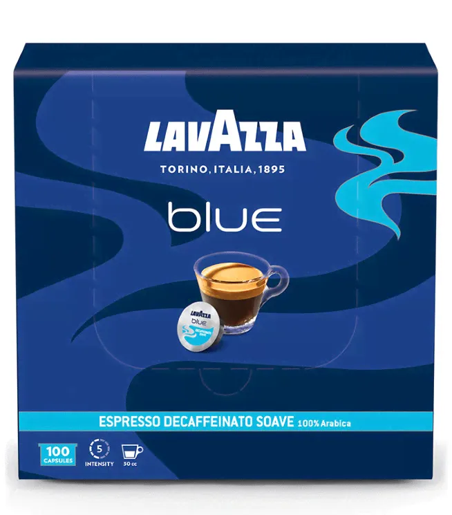 Lavazza Blue Espresso Decaffeinato 100 капсул 100% арабика-0