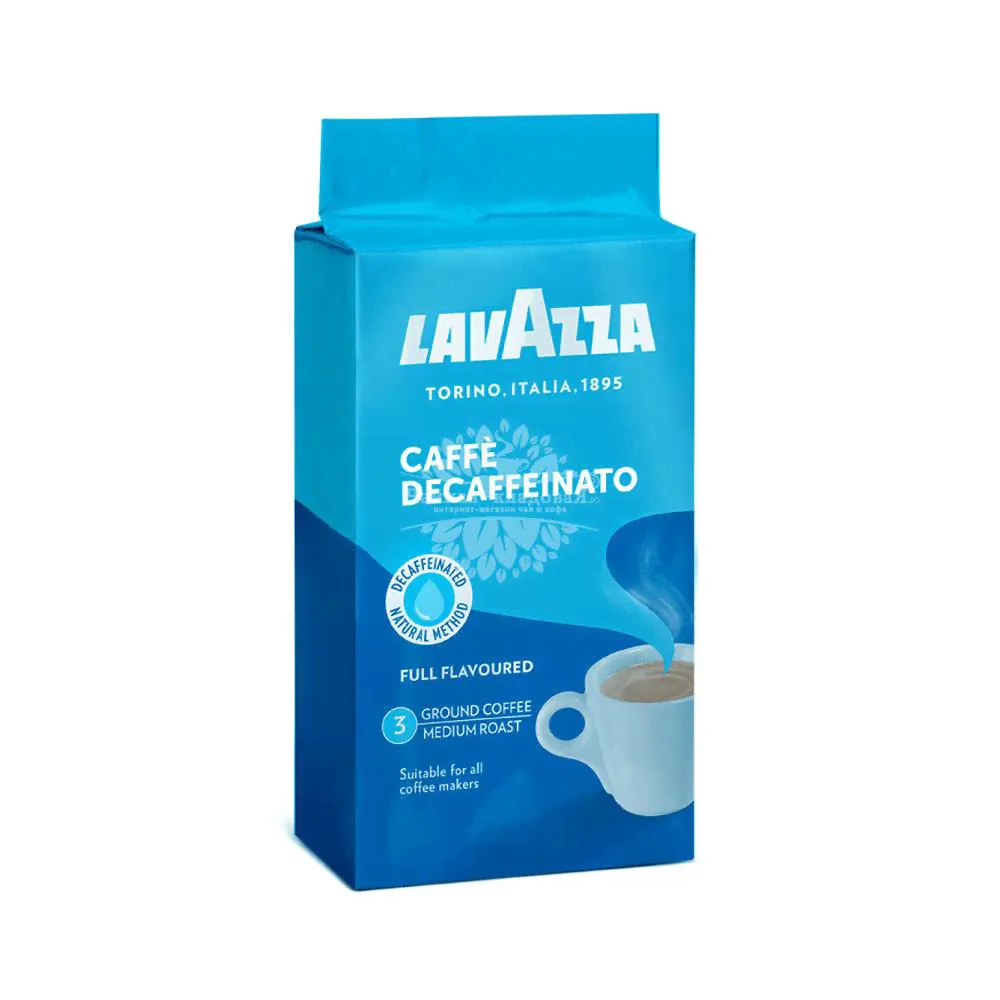Lavazza (Лавацца) Caffee Dekaffeinato кофе без кофеина молотый 250г